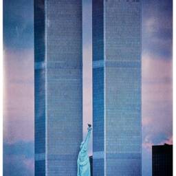 Reprint Of A Vintage Travel Poster To New York, Pre-9/11 - thumbnail 3