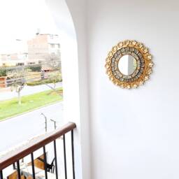 "Peruvian Mirrors ""Ivory Pink 40cm" - thumbnail 3