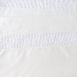 Cushion Cover White Shabby With Crochet Lace Sweet Dreams Handmade 60x60 Cushion Pure Cotton Hotel Closure - thumbnail 3