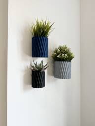 Minimalist Wall Planter With Hidden Drip Tray