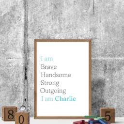 Custom Quote Print Personalized Inspirational Wall Art - thumbnail 3