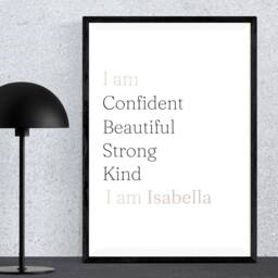 Custom Quote Print Personalized Inspirational Wall Art - thumbnail 2