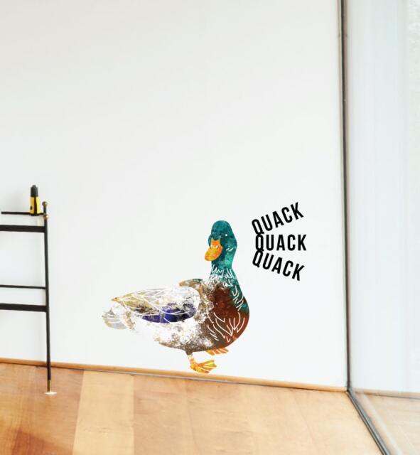 Quackie Duck Wall Sticker Decal - Quotes, Decals, Words, Inspiration, Decor, Family
