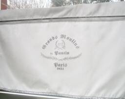 Curtain Shabby Chic Moulins Paris Window Curtain Country House - thumbnail 1