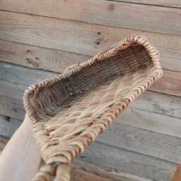 Key Holder For Wall. Mail Holder. Wall Hooks. Organizer. Wicker Wall Hanging Decor - thumbnail 4