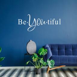Beautiful Quote Wall Sticker - Be You Own Kind Of Tiful Beyoutiful Art Vinyl Decal Your Motivational Inspiring Positive Girl Sign Word - thumbnail 3