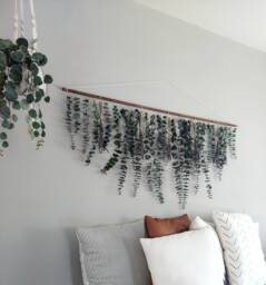 Eucalyptus & Lavender Wall Hanging - Home Decor Plant Dried - thumbnail 1