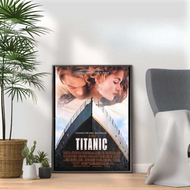 Titanic Movie Print 90S Retro Film Poster, Home Decor - A3 A4 A5 - image 1