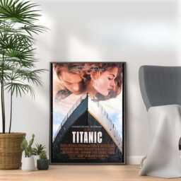 Titanic Movie Print 90S Retro Film Poster, Home Decor - A3 A4 A5 - thumbnail 1