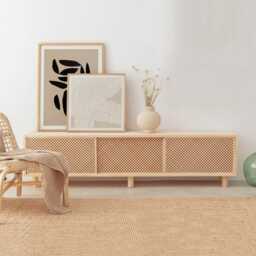 Solid Pine Wood Tv Stand - Menorca