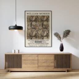 William Morris Poster, Exhibition Print, Vintage Wall Art, Floral A1/A2/A3/A4 - thumbnail 2