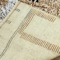 Custom Brown Moroccan Carpet, Rug - thumbnail 4