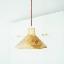Wood Pendant Lamp Ceiling Light Dining Room Lighting Wooden Chandelier - thumbnail 3
