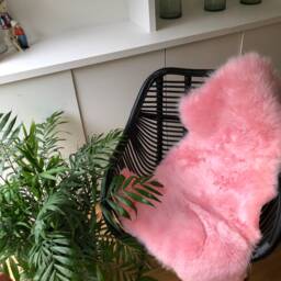 Pride , Pastel, Sheepskin Rug, Tainbow, Chair Cover, Bed Throw, Fur, Interior Decor Home Accessories Fur Hygge - thumbnail 2