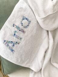 Personalised Hooded Baby/ Toddler Towel 100% Cotton - thumbnail 1