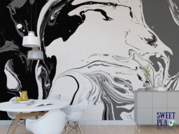 Marble Paint Wall Mural Removable Wallpaper M2982 - thumbnail 1