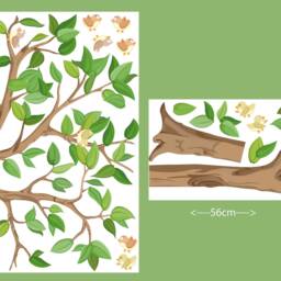 Tree 155 cm Wall Decal Baby Birds Children's Room Bird - thumbnail 2