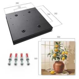 Lemon Tree Key Cabinet For Home, Yellow Box Illustrative Flowers & Plants, Lovers Of Nature Freshness - thumbnail 4