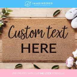 Personalized Grandparents Doormat - Custom Welcome Mat Family Name Front Door Rug Housewarming Grandparent Gift For Entryway - thumbnail 4