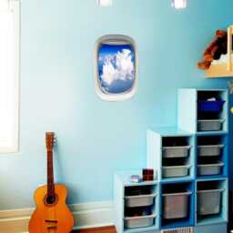 Airplane Decal Window Nimbus Clouds View Vinyl Wall Art - Vwaq Pw26
