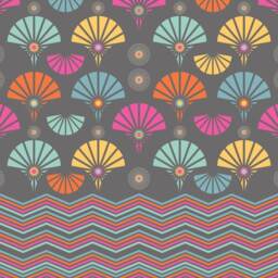 Art Deco Duvet Cover, Geometric Bedding, Bedroom Decor, Grey Cover, Chevron Duvet, Colorful - thumbnail 3