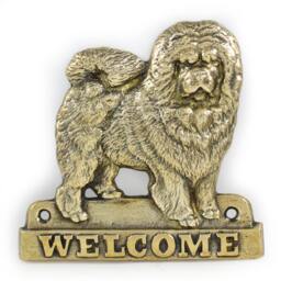 Chow Chow, Dog Welcome, Hanging Decoration, Limited Edition, Artdog - thumbnail 2