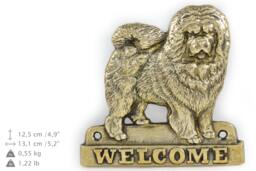 Chow Chow, Dog Welcome, Hanging Decoration, Limited Edition, Artdog - thumbnail 1