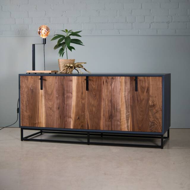 Walnut Sideboard - Tv Stand Credenza Unit Koda - image 1