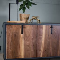 Walnut Sideboard - Tv Stand Credenza Unit Koda - thumbnail 2