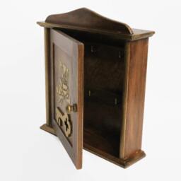 Owl Key Cabinet Wooden Holder Key Box Organizer Owl Gift Home Decor Wall Decoration - thumbnail 3
