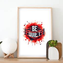 Wrestling Print Set - Of 3 Wrestler Prints - Boys Bedroom Decor Posters Gifts Kids Artwork Wall Art Pictures Designs - thumbnail 2