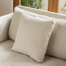 600+ Colours, Sofa Cushion Cover, Backrest Cover, Ivory Canvas Cushion Cover, Bench Cover, Bed Back Cover