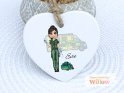 Personalized Paramedic Ceramic Ornament Medical Thank You Gift - thumbnail 1