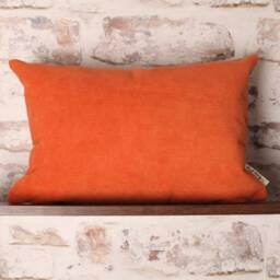 Burnt Orange Corduroy Cushion Cover Mid-Century Modern, Boho Chic - thumbnail 4