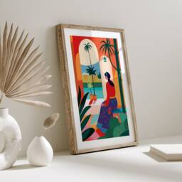 Morocco Print - Women Of Africa Collection Moroccan Wall Art Travel - thumbnail 2