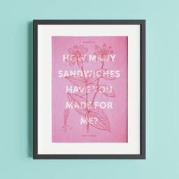 Summer House Quote Print Lindsay Hubbard Botanical Wall Art - thumbnail 3