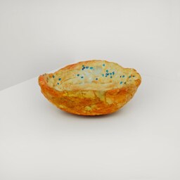 Magnificent Garden Bird Bath & Ornament, Meticulously Handmade Art For The Outdoors - thumbnail 2
