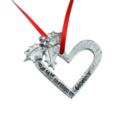 14Th Anniversary Christmas Ornament - Our Together Keepsake Tree Decoration Gift For Couples - thumbnail 2