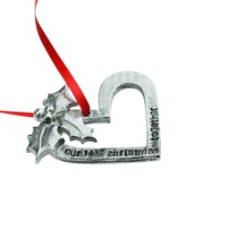 14Th Anniversary Christmas Ornament - Our Together Keepsake Tree Decoration Gift For Couples - thumbnail 3