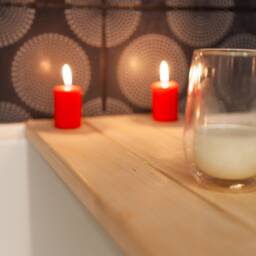 Wood Planks, Bath Caddy, Bathroom Shelve, Caddy, Bathtub Tray, Bath Tub Shelf - thumbnail 2