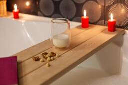 Wood Planks, Bath Caddy, Bathroom Shelve, Caddy, Bathtub Tray, Bath Tub Shelf - thumbnail 1