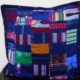 Sc124 Two Guatemala Huipil Pillow Covers From Chichicastenango - thumbnail 2