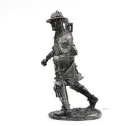 Tin 54mm European Crossbowman 13Th Century Soldier 132 Scale - thumbnail 4