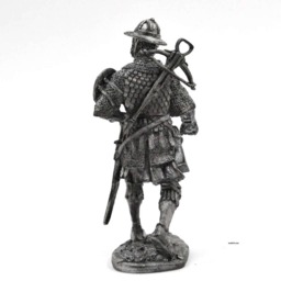 Tin 54mm European Crossbowman 13Th Century Soldier 132 Scale - thumbnail 3