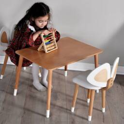 Montessori Kids Table & Chair Set, Custom Playroom Furniture - thumbnail 4