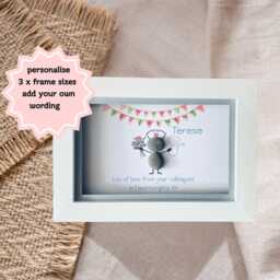 Unique Retirement Keepsake - Doctor & Nurse Appreciation Pebble Picture Frame, Doctor Retirement Gift, Nurse Gift - thumbnail 3