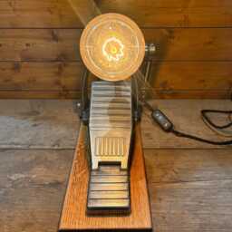 Vintage Drum Pedal Edison Desk/Table Lamp Ideal Gift For Drummers, Musicians Industrial Light, Steampunk, Quirky Lighting - thumbnail 4