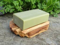 Soap Dish Olive Wood Grooved Oval Tray Wooden Corrugated Handmade Ribbed Bathroom Nature Alentejoazul Portugal Sustainable