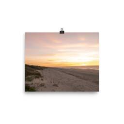 Beach Print, Sunset Kiawah Island Art, Charleston Print, Prints Wall Low Country, Folly Prints, Hilton Head Island Print - thumbnail 2