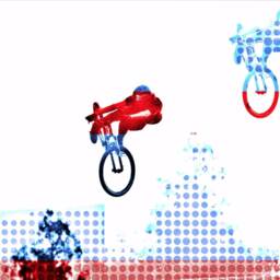 Mountain Bike Beach Towel Cycling Art Decor, Mtb Gift - thumbnail 3
